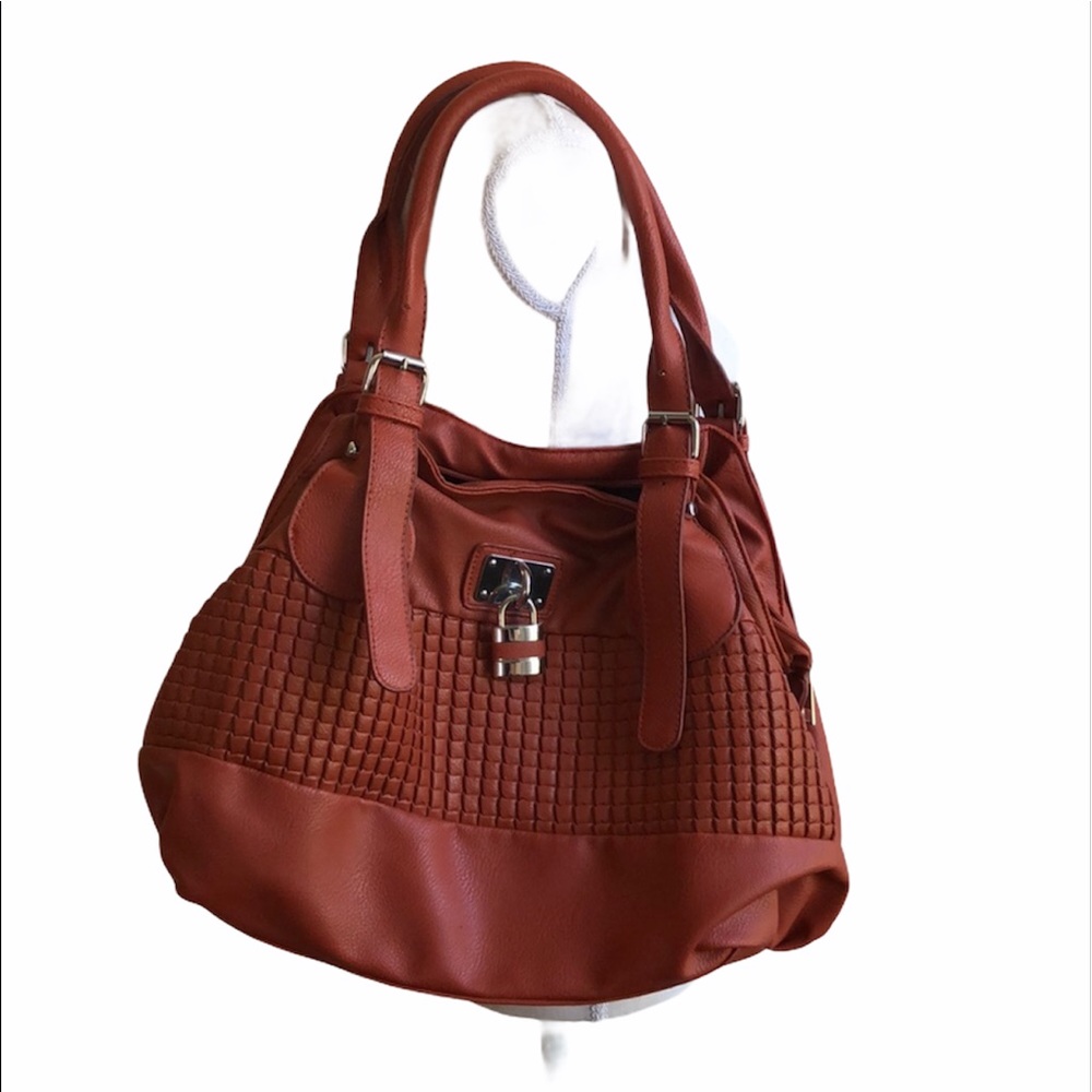 Stephanie Nicole Purse Shoulder Bag Large Lock
